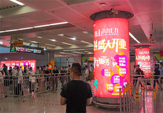 深圳北高鐵站組合廣告位置及投放