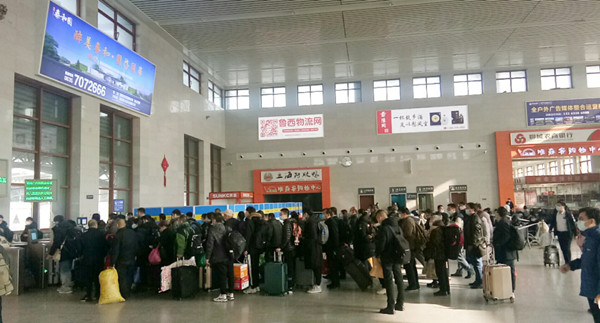 魯西物流網高鐵站燈箱廣告