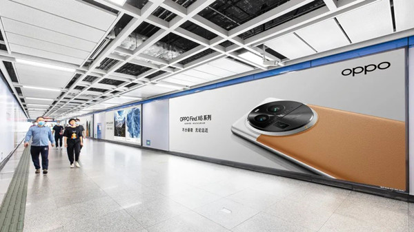 oppo廣州地鐵廣告 oppo廣州地鐵廣告