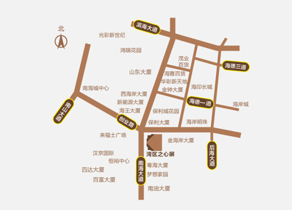 深圳灣區之心LED屏廣告位置