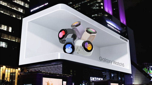 三星品牌系產品戶外廣告