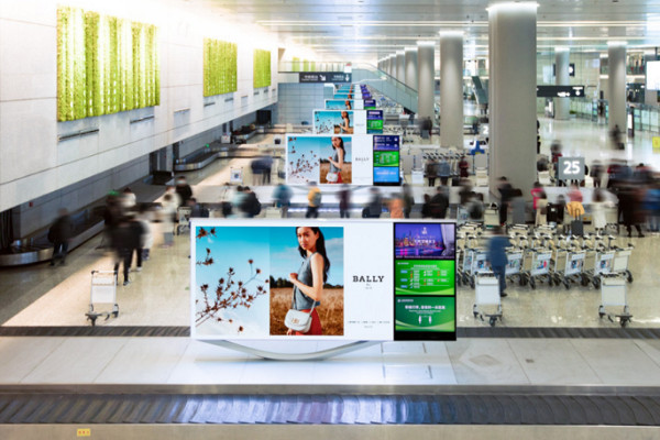 上海機場廣告案例圖