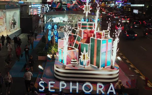 絲芙蘭戶外LED廣告 絲芙蘭戶外LED廣告