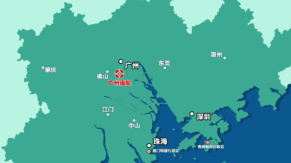 廣州南站串聯(lián)起灣區(qū)城市群 廣州南站串聯(lián)起灣區(qū)城市群